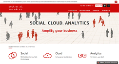 Desktop Screenshot of bea-services.de